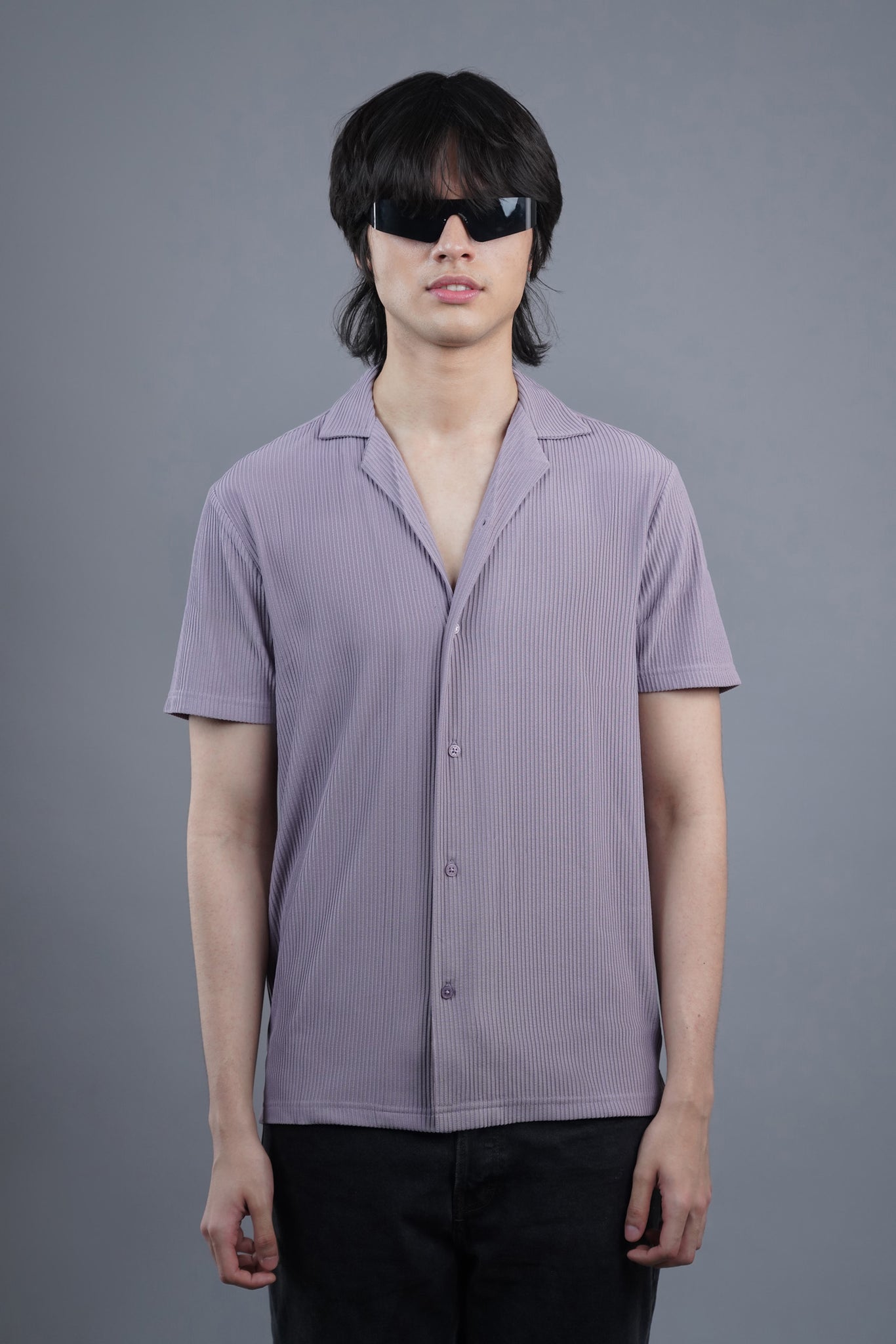 Broad Rib Cuban Berry Shirt