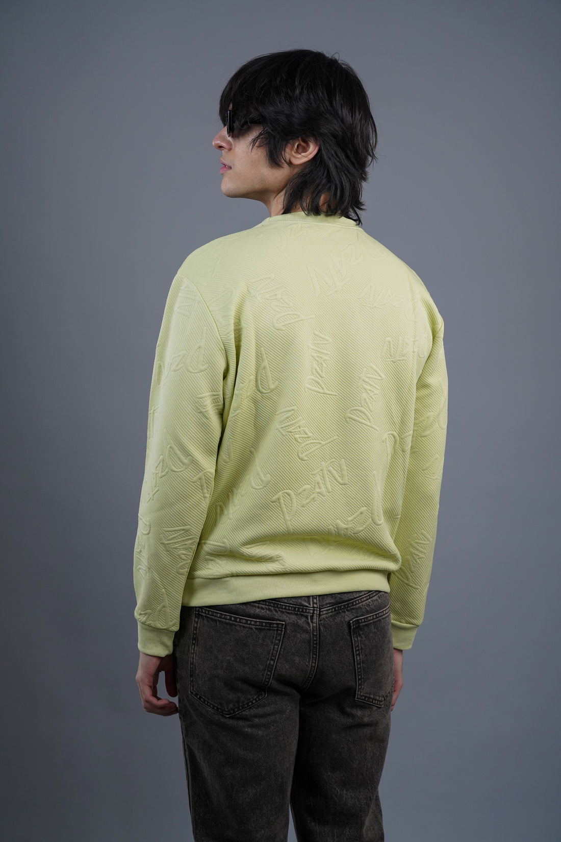 Full Sleeve Pale Green Sweat T-Shirt