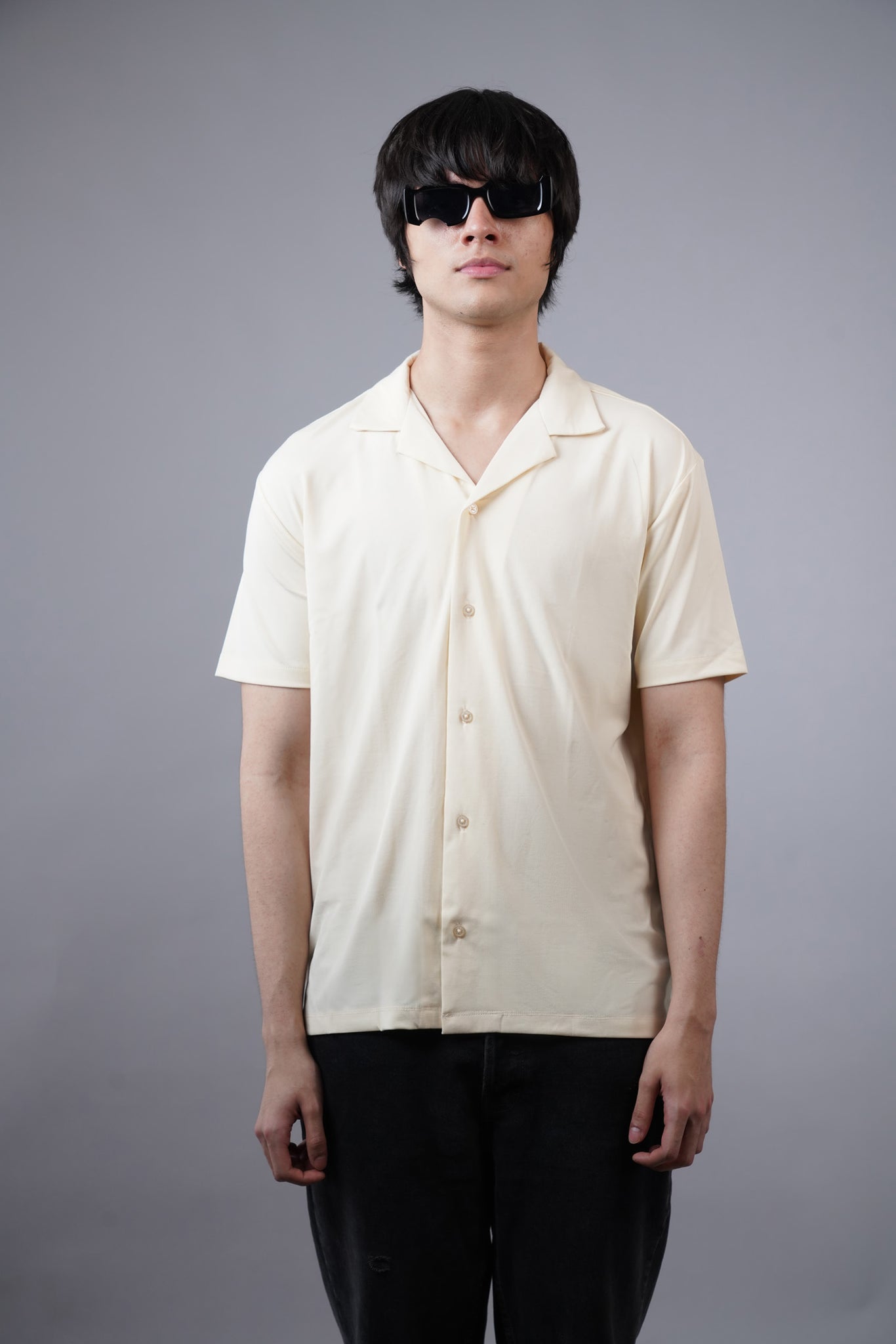 Minge Polo Cream shirt